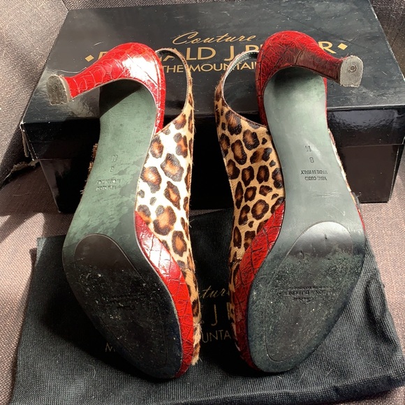 Donald J Pliner Zilla 106 Pumps Faux Fur - Picture 12 of 12